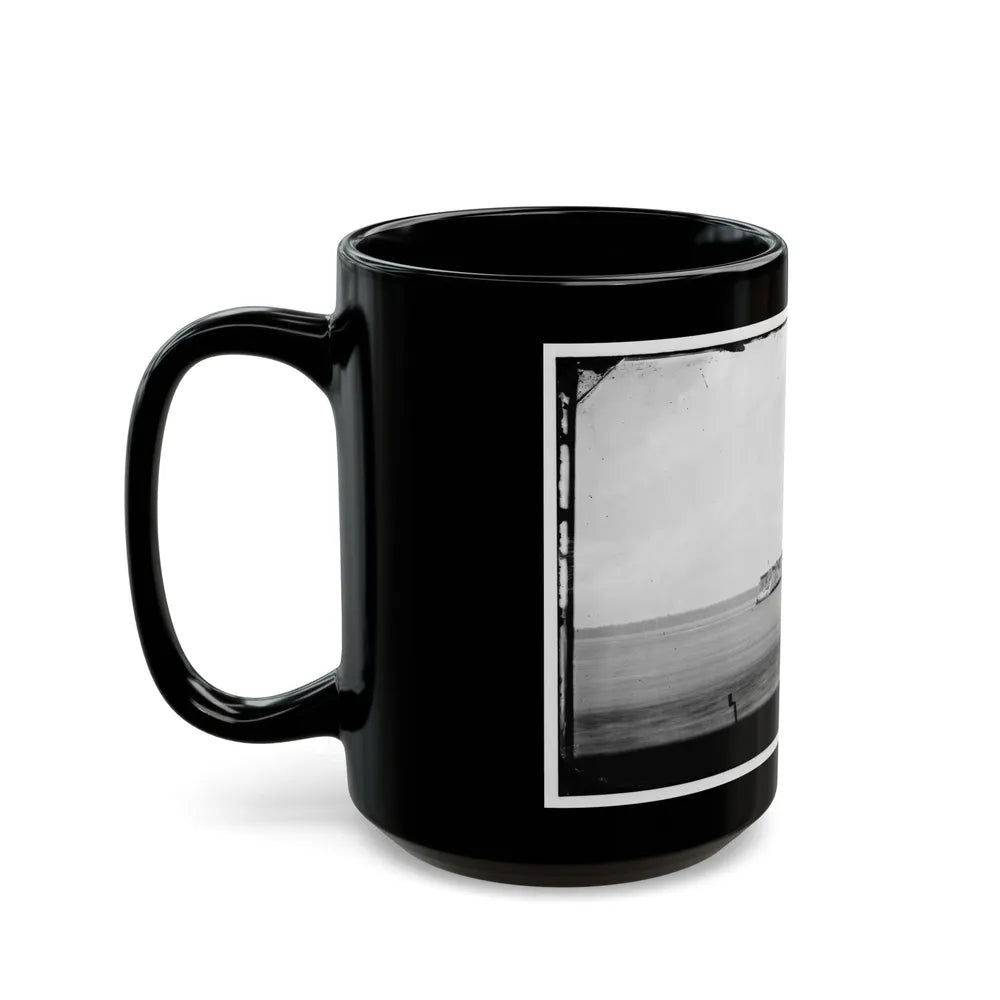 Fort Sumter 001 (U.S. Civil War) Black Coffee Mug-Go Mug Yourself