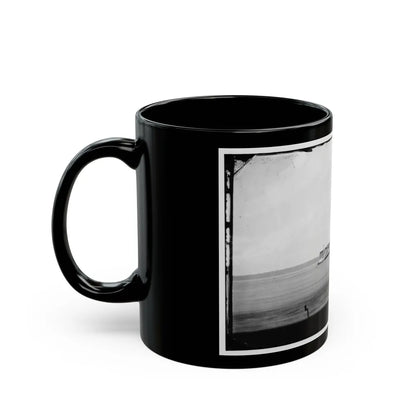 Fort Sumter 001 (U.S. Civil War) Black Coffee Mug-Go Mug Yourself