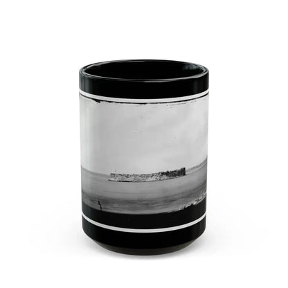 Fort Sumter 001 (U.S. Civil War) Black Coffee Mug 15oz - Go Mug Yourself