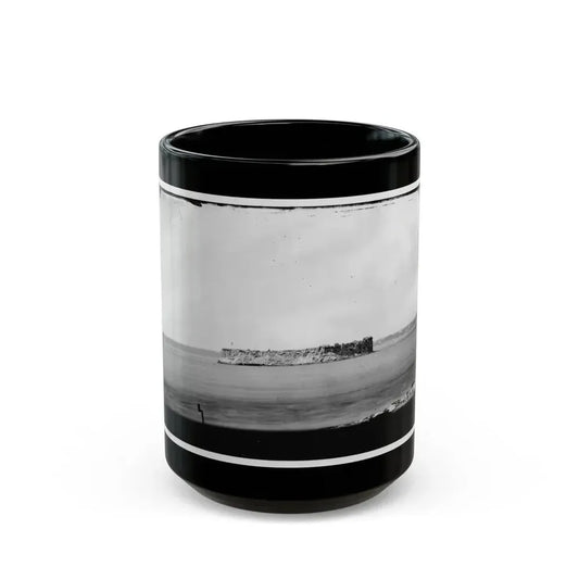 Fort Sumter 001 (U.S. Civil War) Black Coffee Mug 15oz - Go Mug Yourself