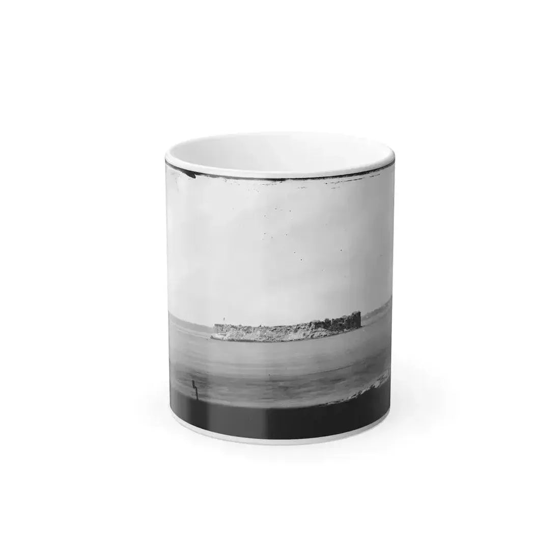 Fort Sumter 001 (U.S. Civil War) Color Changing Coffee Mug 11oz Default Title 11oz - Go Mug Yourself