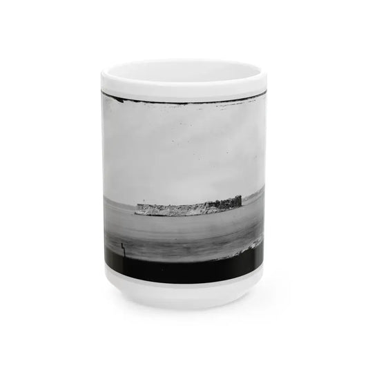 Fort Sumter 001 (U.S. Civil War) White Coffee Mug 15oz - Go Mug Yourself