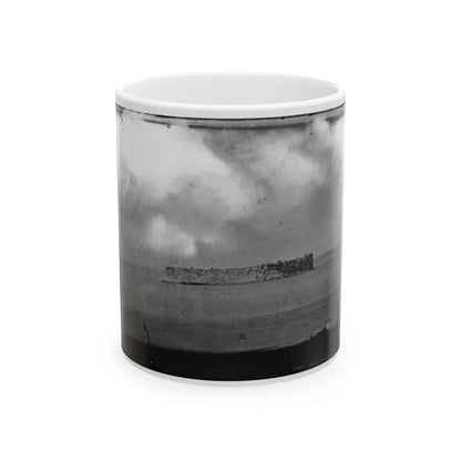 Fort Sumter (U.S. Civil War) White Coffee Mug-11oz-Go Mug Yourself