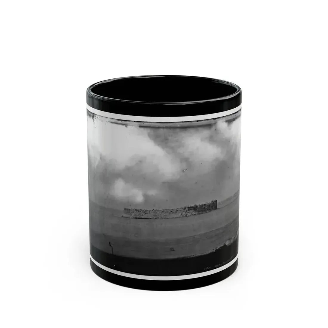 Fort Sumter (U.S. Civil War) Black Coffee Mug 11oz - Go Mug Yourself
