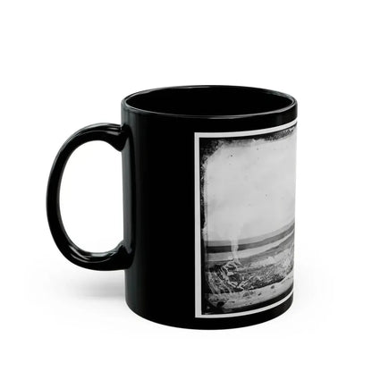 Fort Sumter. Vincents Creek. Battery Gregg (U.S. Civil War) Black Coffee Mug - Go Mug Yourself