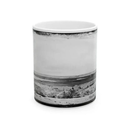 Fort Sumter. Vincents Creek. Battery Gregg (U.S. Civil War) White Coffee Mug 11oz - Go Mug Yourself