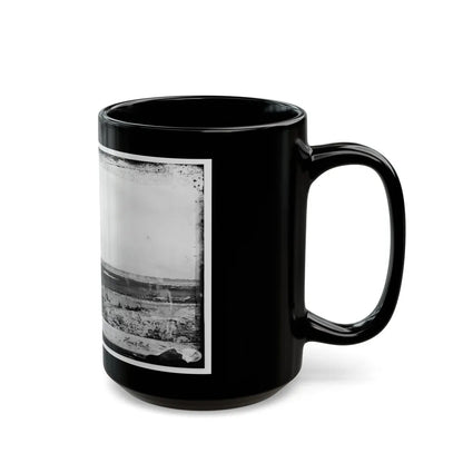 Fort Sumter. Vincents Creek. Battery Gregg (U.S. Civil War) Black Coffee Mug-Go Mug Yourself