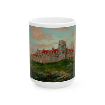 Fort Ticonderoga - White Coffee Mug 15oz - Go Mug Yourself