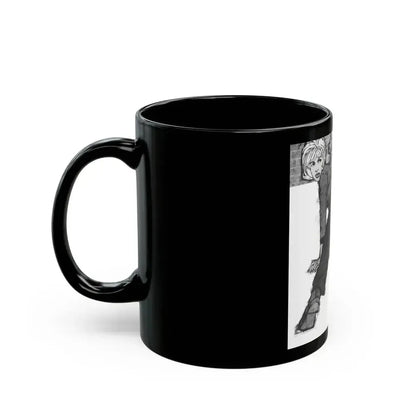Fortnight In Peril by Frances Minto Cowen, Good Housekeeping, 1961 - Black Coffee Mug - Go Mug Yourself