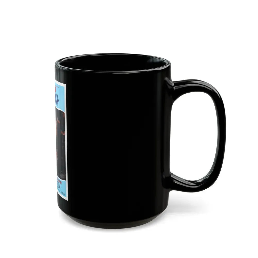 FORTRESS OF AMERIKKKA 1989 Movie Poster - Black Coffee Mug - Go Mug Yourself