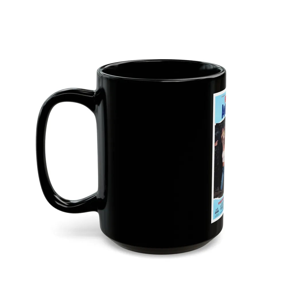 FORTRESS OF AMERIKKKA 1989 Movie Poster - Black Coffee Mug-Go Mug Yourself