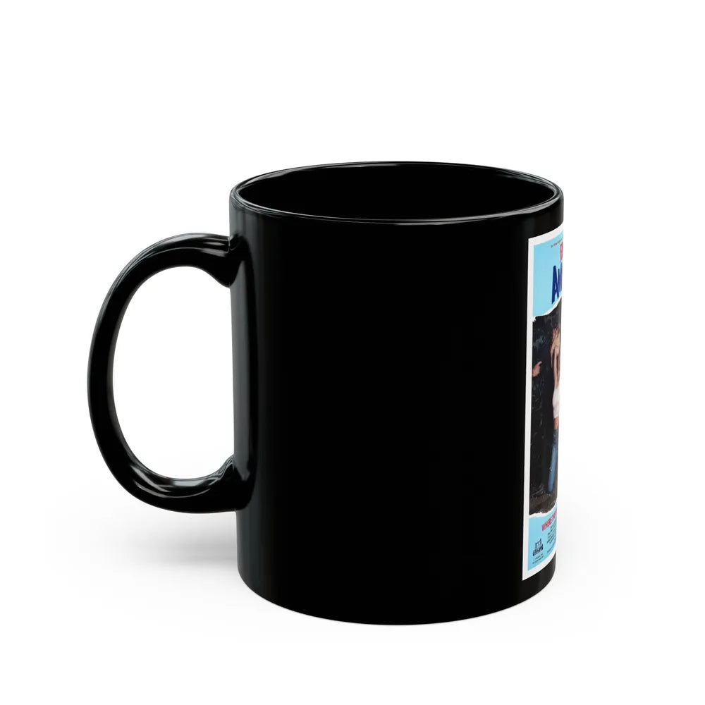 FORTRESS OF AMERIKKKA 1989 Movie Poster - Black Coffee Mug-Go Mug Yourself