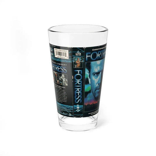 FORTRESS (VHS COVER) Pint Glass 16oz 16oz - Go Mug Yourself