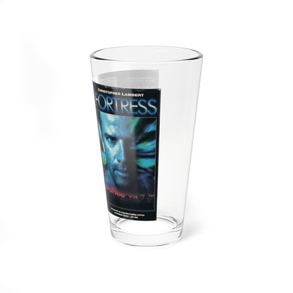 FORTRESS (VHS COVER) Pint Glass 16oz-Go Mug Yourself