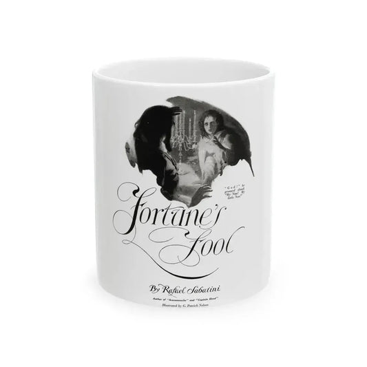 Fortune's Fool (1), McCalls magazine, January 1923 - White Coffee Mug 11oz - Go Mug Yourself