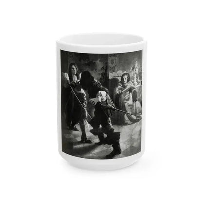 Fortune's Fool (2), McCalls magazine, January 1923 - White Coffee Mug 15oz - Go Mug Yourself