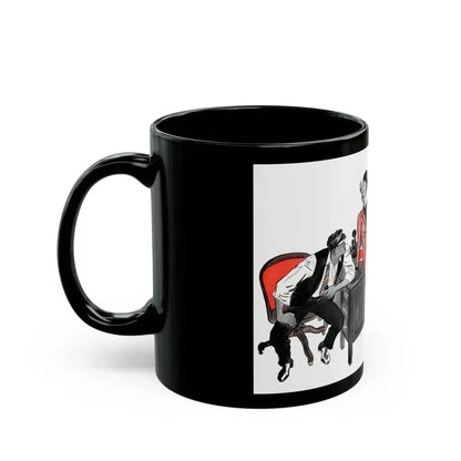 Fortune's Footsteps, The American Magazine, July 1936 - Black Coffee Mug - Go Mug Yourself