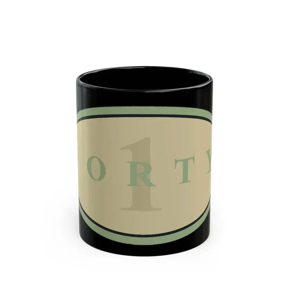 Forty 1 (U.S. Navy) Black Coffee Mug 11oz - Go Mug Yourself