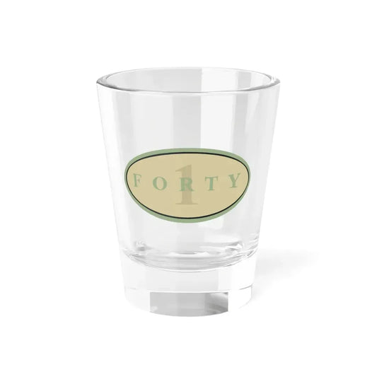 Forty 1 (U.S. Navy) Shot Glass 1.5oz 1.5oz - Go Mug Yourself