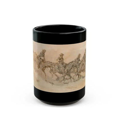 Forty Miles a Day - Black Coffee Mug 15oz - Go Mug Yourself