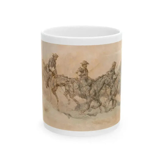 Forty Miles a Day - White Coffee Mug 11oz - Go Mug Yourself