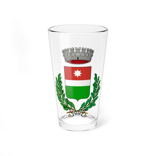 Fossò-Stemma (Italy) (Coat of Arms) Pint Glass 16oz 16oz - Go Mug Yourself