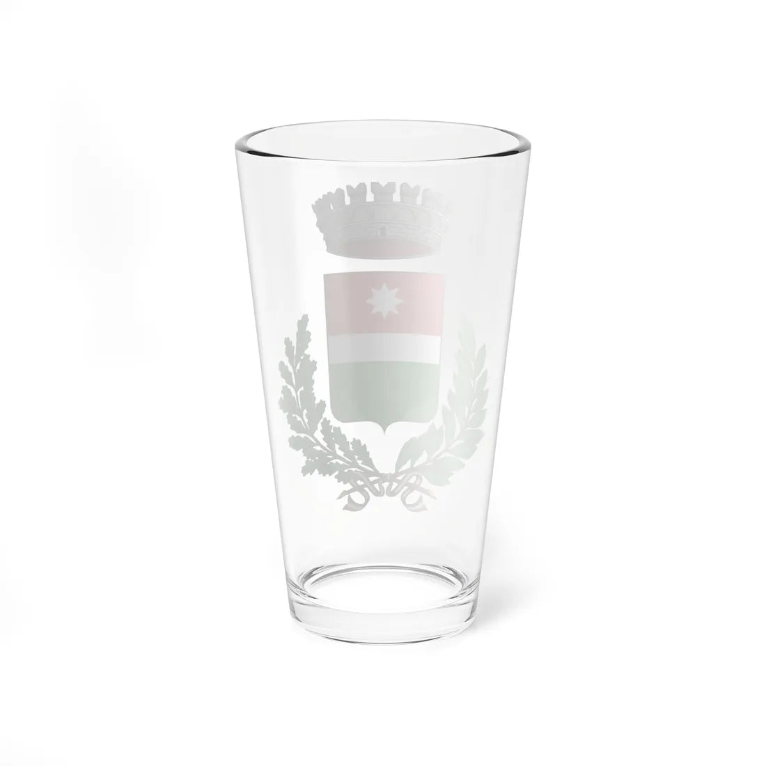 Fossò-Stemma (Italy) (Coat of Arms) Pint Glass 16oz - Go Mug Yourself