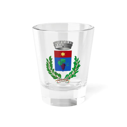 Fossalta di Piave-Stemma (Italy) (Coat of Arms) Shot Glass 1.5oz 1.5oz - Go Mug Yourself