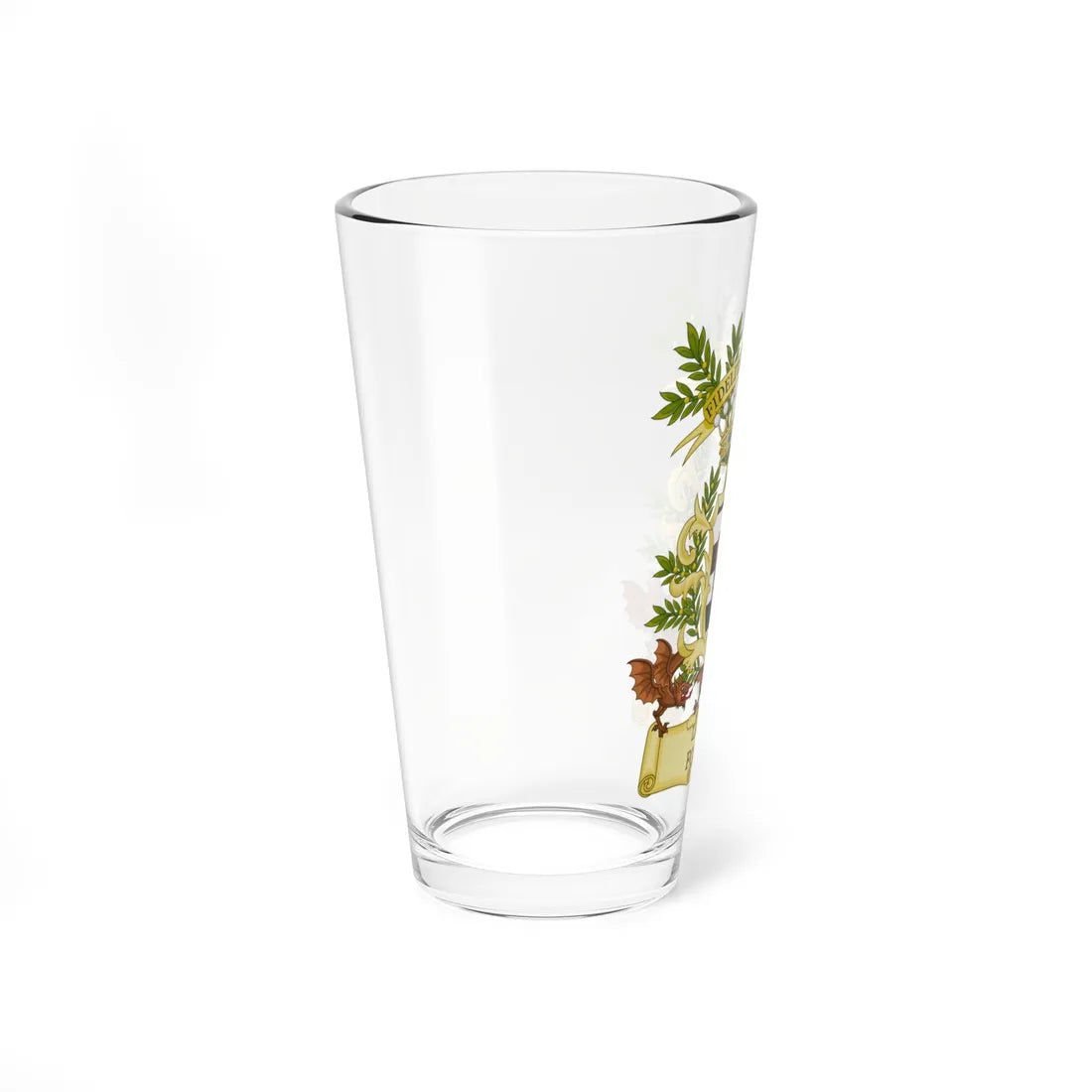 Fossano-Stemma (Italy) (Coat of Arms) Pint Glass 16oz - Go Mug Yourself