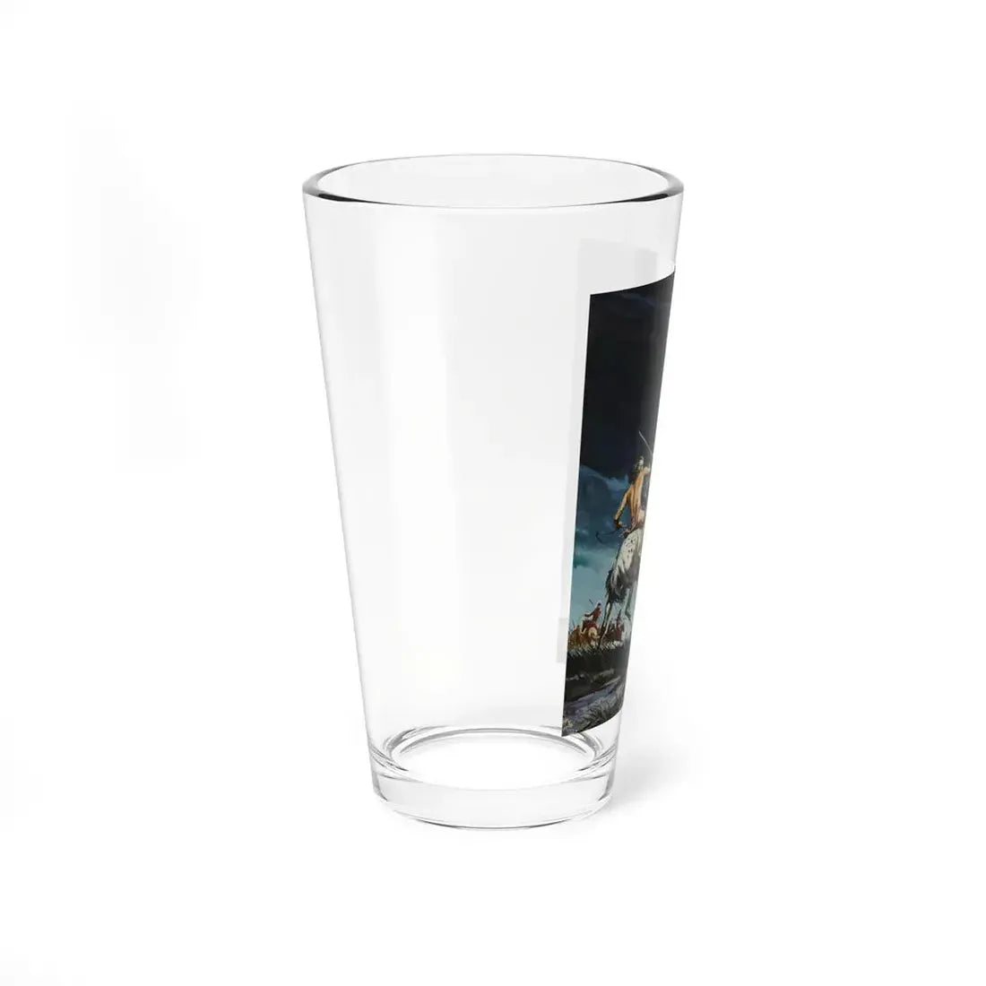 Four Color 875, Luke Short's Trumpets West (Dell, 1958) - Pint Glass 16oz - Go Mug Yourself