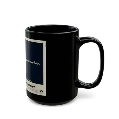 FOUR FLIES ON GREY VELVET 1971 Movie Poster - Black Coffee Mug - Go Mug Yourself