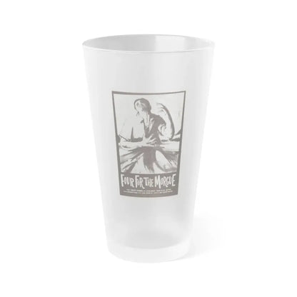 FOUR FOR THE MORGUE 1962 Movie Poster - Frosted Pint Glass 16oz 16oz Frosted - Go Mug Yourself