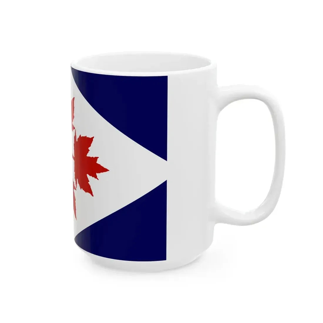 Four Leaves Flag Proposal (Canada) White Coffee Mug - Go Mug Yourself
