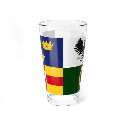 Four Provinces Flag (Ireland) Pint Glass 16oz 16oz - Go Mug Yourself