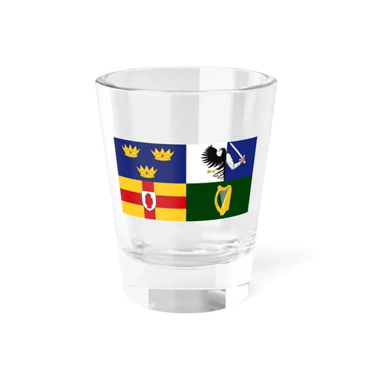 Four Provinces Flag (Ireland) Shot Glass 1.5oz 1.5oz - Go Mug Yourself