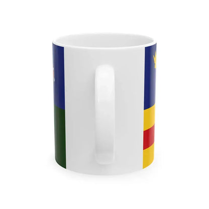 Four Provinces Flag (Ireland) White Coffee Mug - Go Mug Yourself