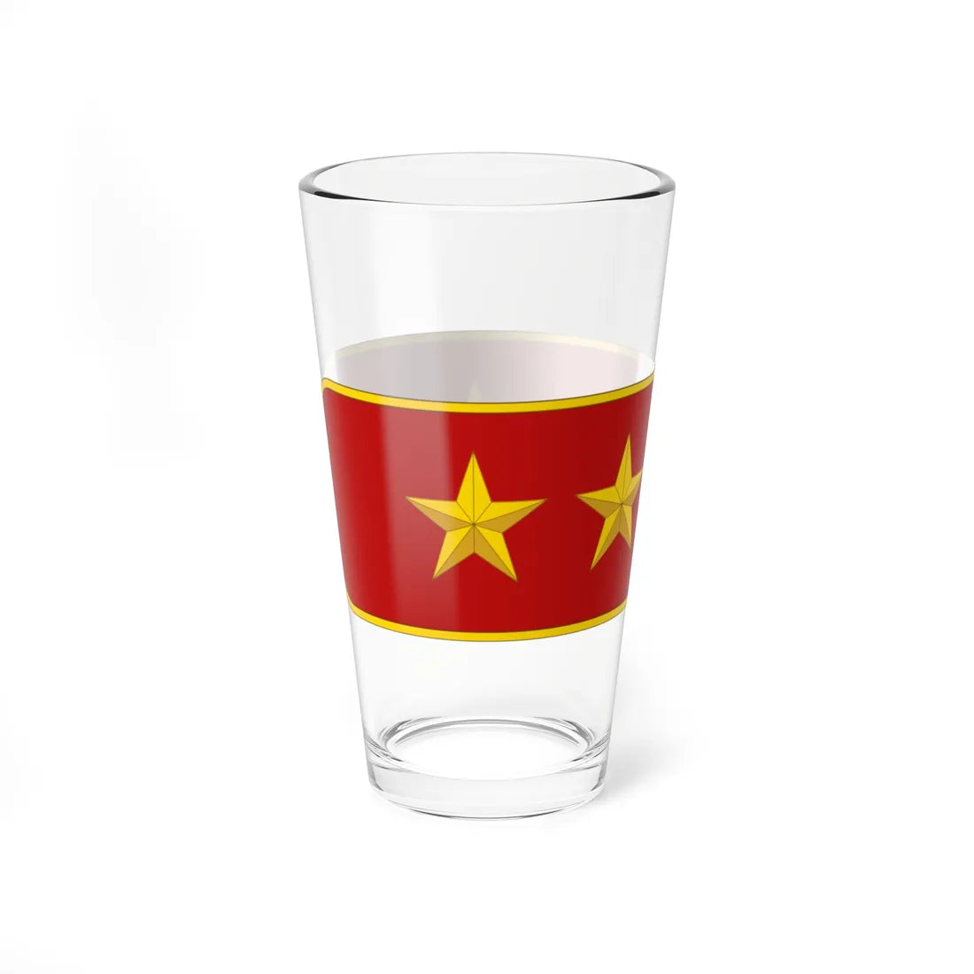 Four star rank Tatmadaw (Myanmar) (Military Rank) Pint Glass 16oz - Go Mug Yourself
