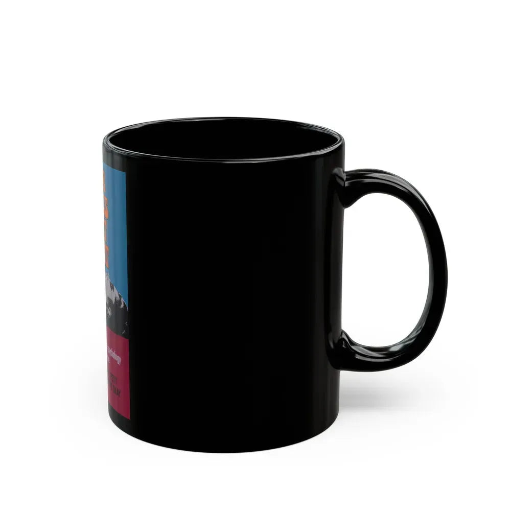 FOUR TIMES THAT NIGHT 1971 Movie Poster - Black Coffee Mug - Go Mug Yourself