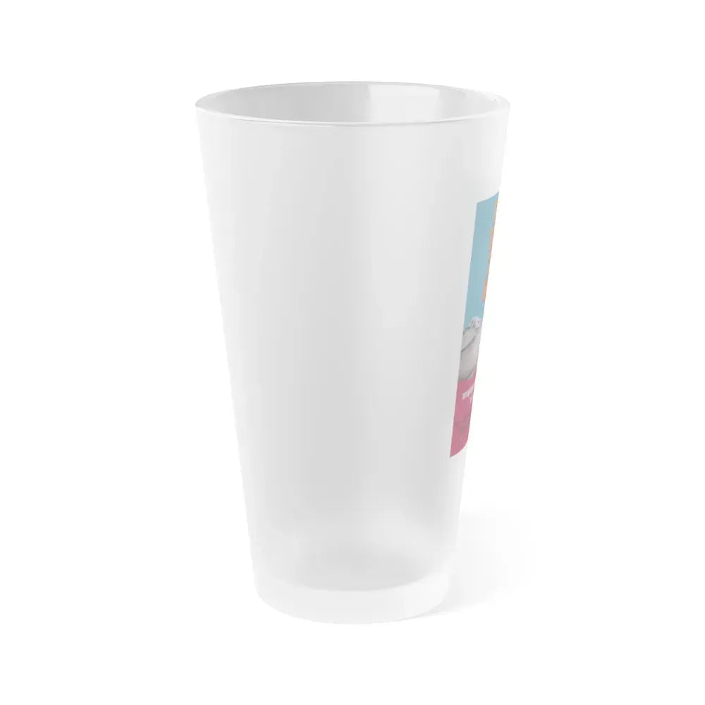 FOUR TIMES THAT NIGHT 1971 Movie Poster - Frosted Pint Glass 16oz - Go Mug Yourself