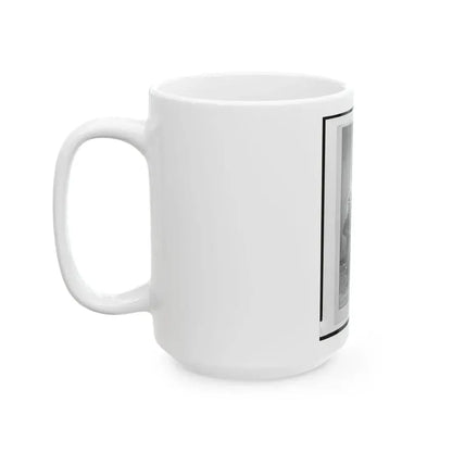 Four Unidentified Men Including At Least One Union Officer, Full-Length Portrait, Seated And Standing, Facing Front (U.S. Civil War) White Coffee Mug - Go Mug Yourself