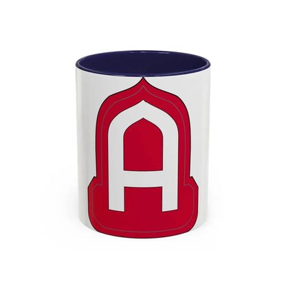 Fourteenth United States (U.S. Army) Accent Coffee Mug 11oz Navy - Go Mug Yourself