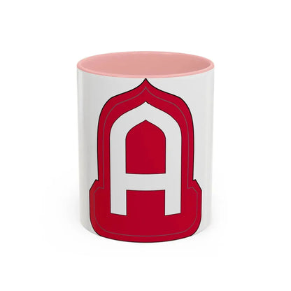 Fourteenth United States (U.S. Army) Accent Coffee Mug 11oz Pink - Go Mug Yourself