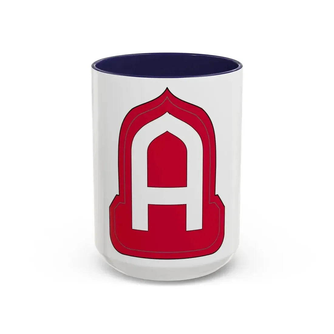 Fourteenth United States (U.S. Army) Accent Coffee Mug 15oz Navy - Go Mug Yourself