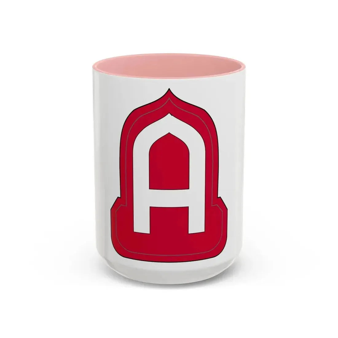 Fourteenth United States (U.S. Army) Accent Coffee Mug 15oz Pink - Go Mug Yourself