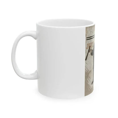 Fourth of July, The Saturday Evening Post, July 1, 1911 - White Coffee Mug - Go Mug Yourself