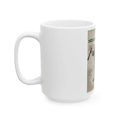 Fourth of July, The Saturday Evening Post, July 1, 1911 - White Coffee Mug - Go Mug Yourself