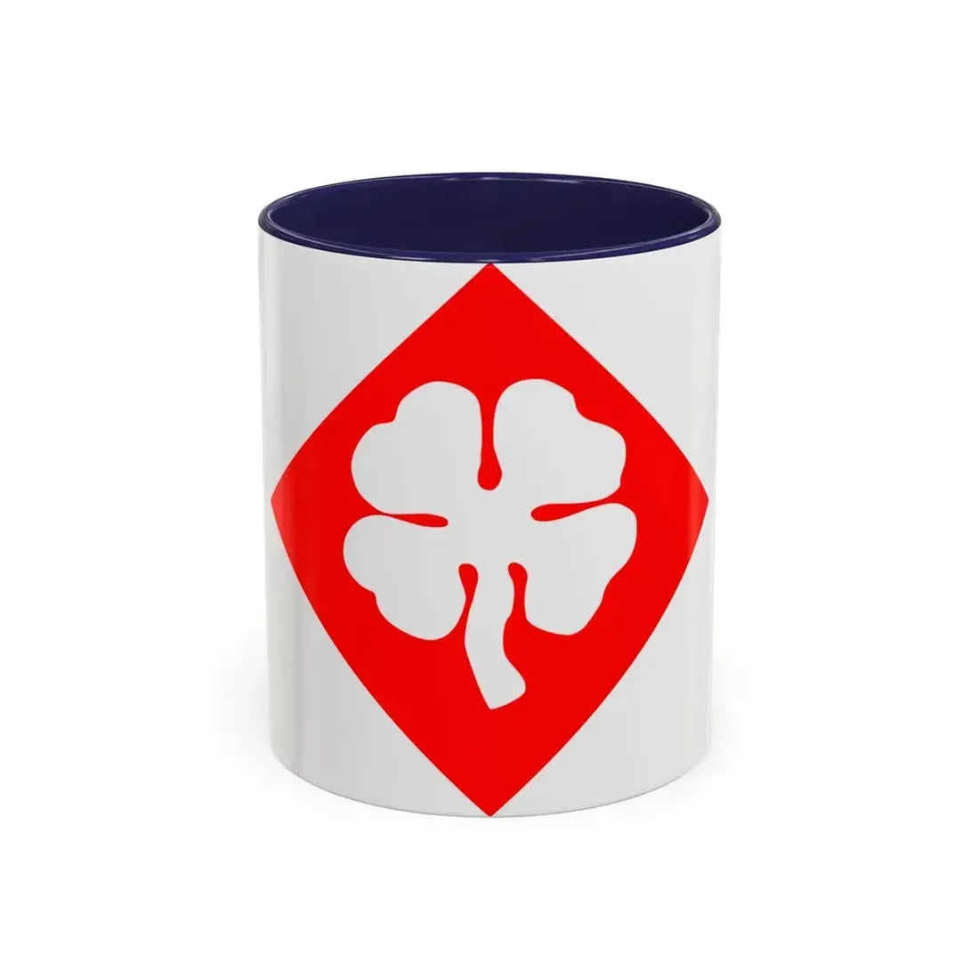 Fourth United States (U.S. Army) Accent Coffee Mug 11oz Navy - Go Mug Yourself