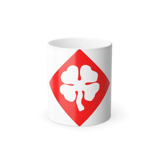 Fourth United States (U.S. Army) Color Changing Coffee Mug 11oz - Go Mug Yourself