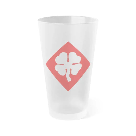 Fourth United States (U.S. Army) Frosted Pint Glass 16oz Default Title - Go Mug Yourself