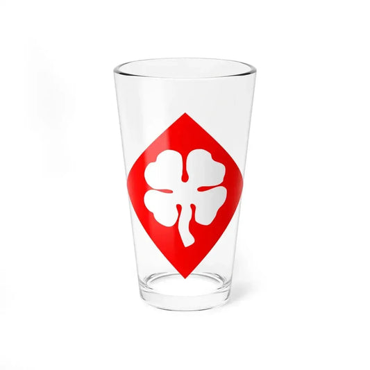 Fourth United States (U.S. Army) Pint Glass 16oz 16oz - Go Mug Yourself